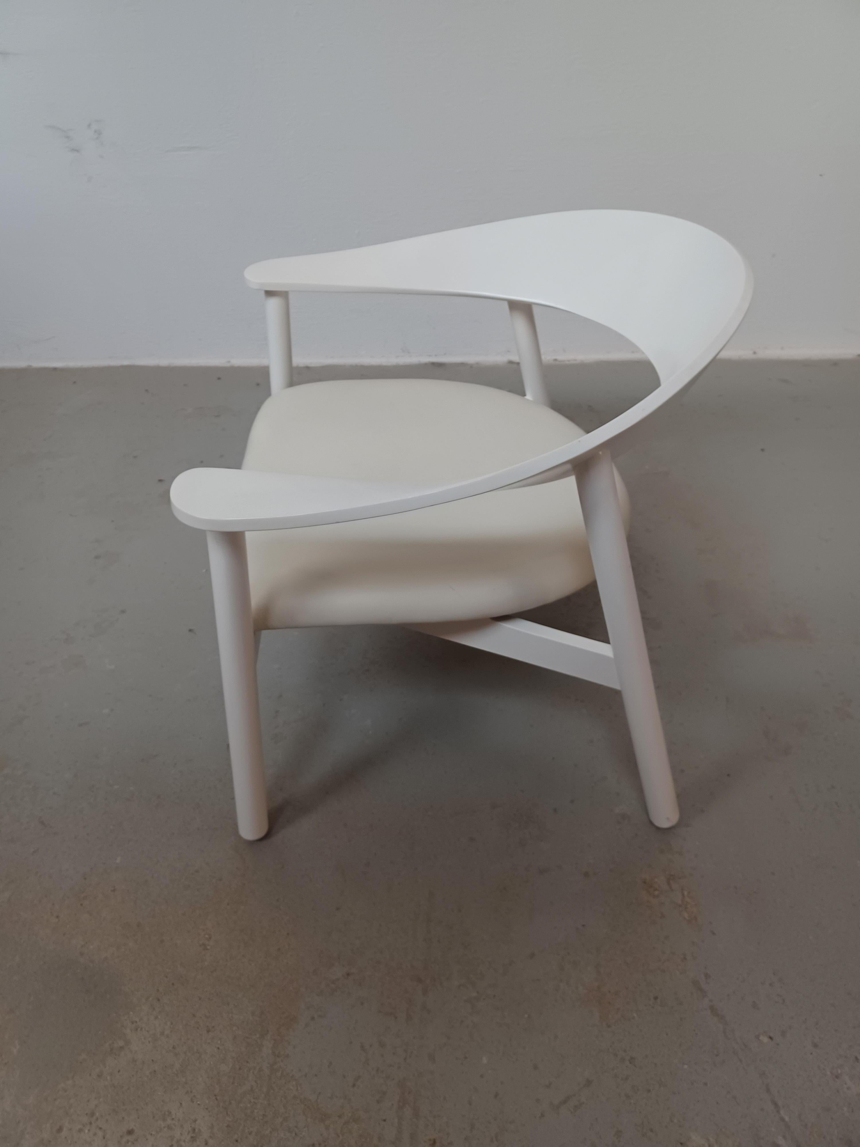 Scandinave moderne Chaise longue et ottoman Henrik Bønnelycke des années 2000 en excellent état en vente
