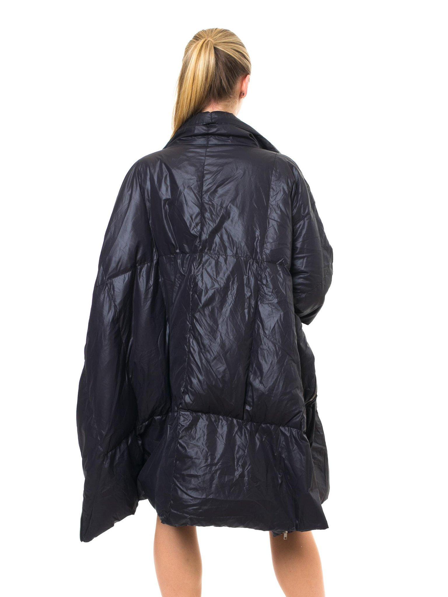 2000S HENRIK VIBSKOV Black Nylon Sleep Bag Coat 1