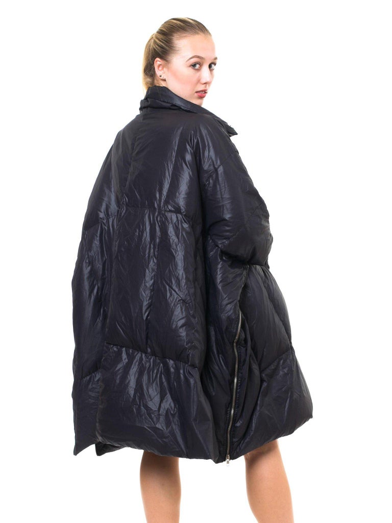 2000S HENRIK VIBSKOV Black Nylon Sleep Bag Coat For Sale at 1stDibs
