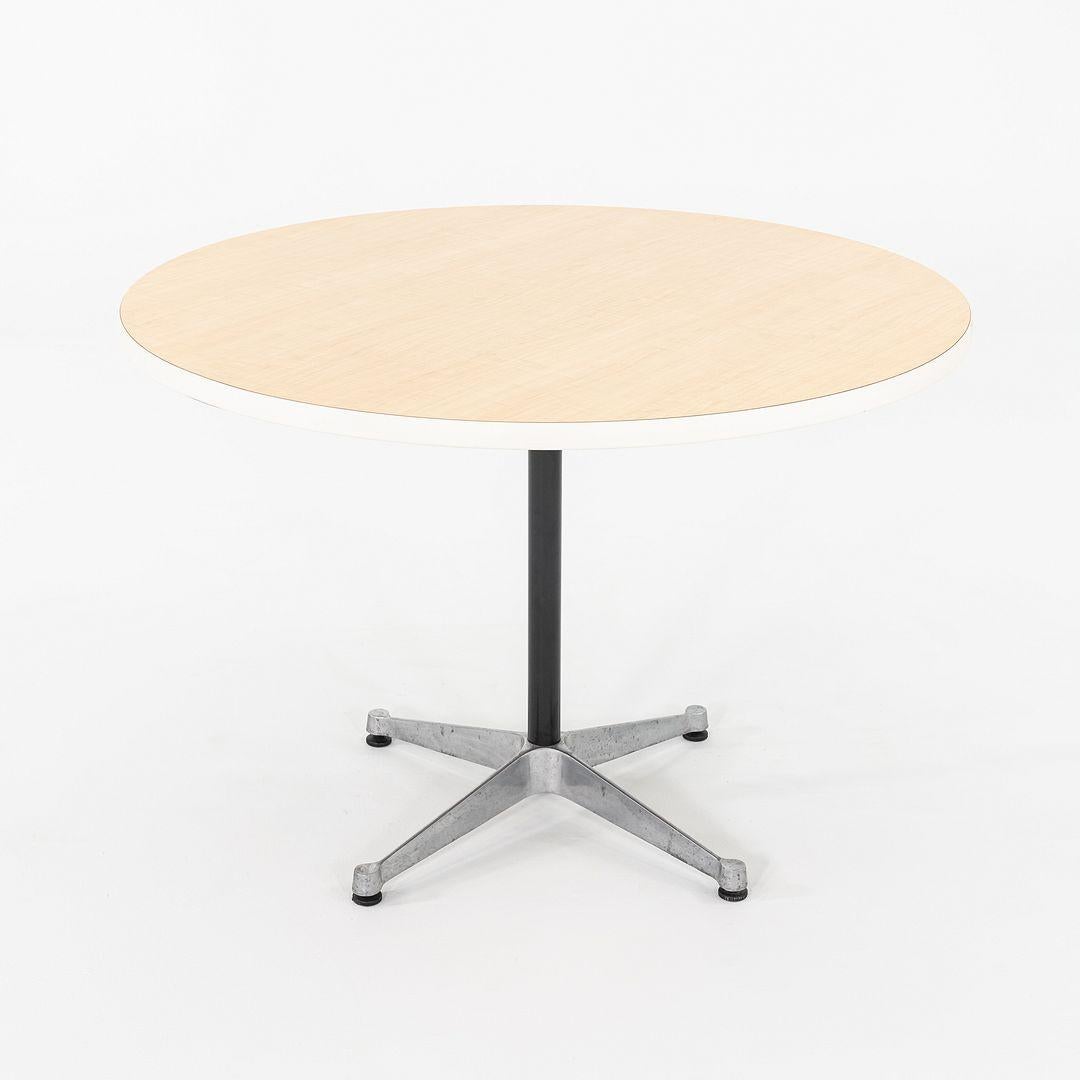 American 2000s Herman Miller Eames Occasional Table with Wood Laminate Top For Sale
