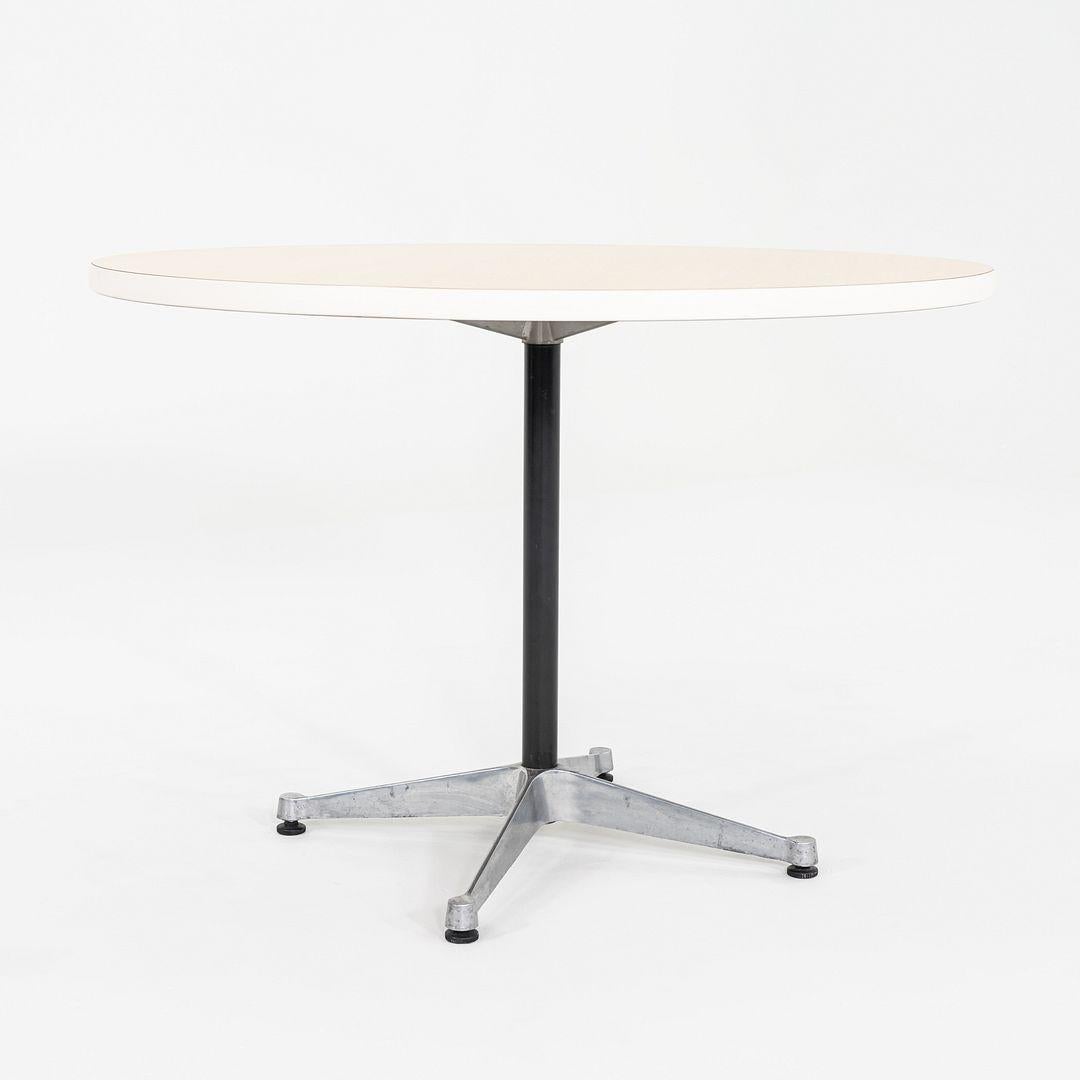 2000s Herman Miller Eames Occasional Table with Wood Laminate Top For Sale 2