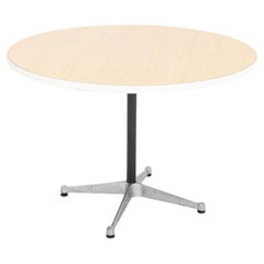 2000s Herman Miller Eames Occasional Table with Wood Laminate Top