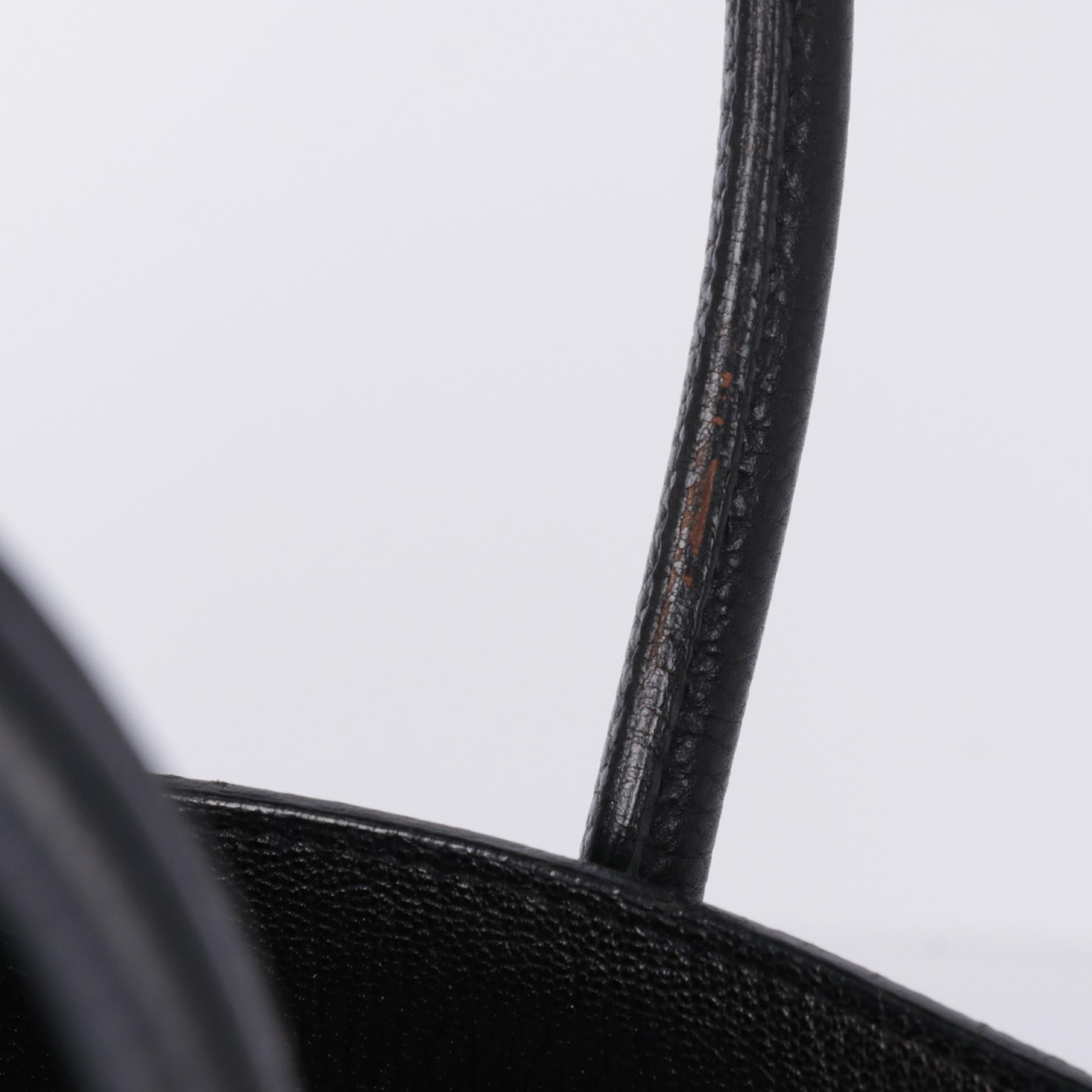 2000s Hermès 35 cm Black Birkin Bag 8