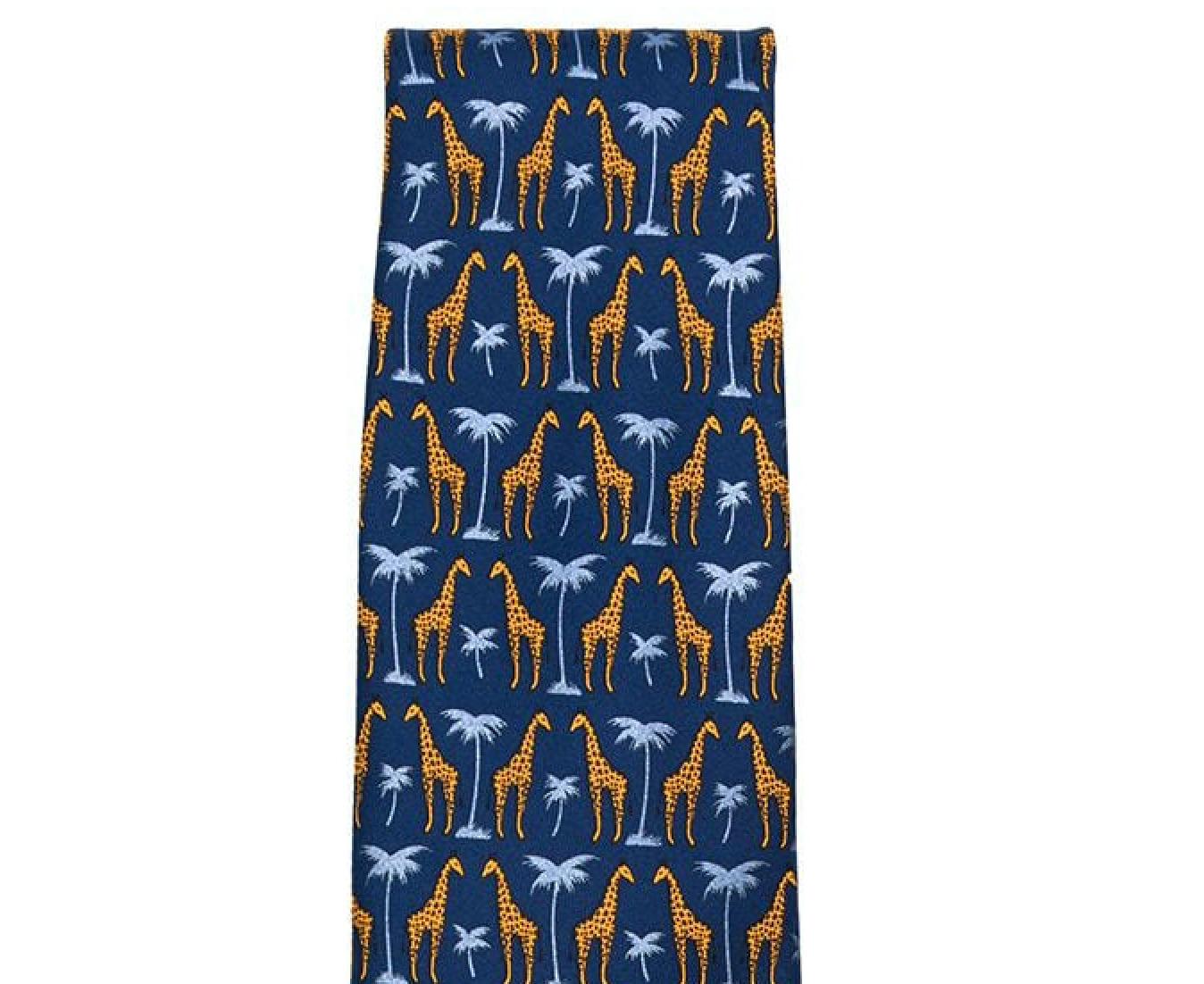 hermes giraffe tie