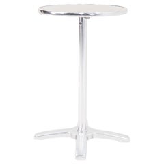 2000s Indecasa Outdoor Bar / High Table in Aluminum and Steel 37 in H 24 in D