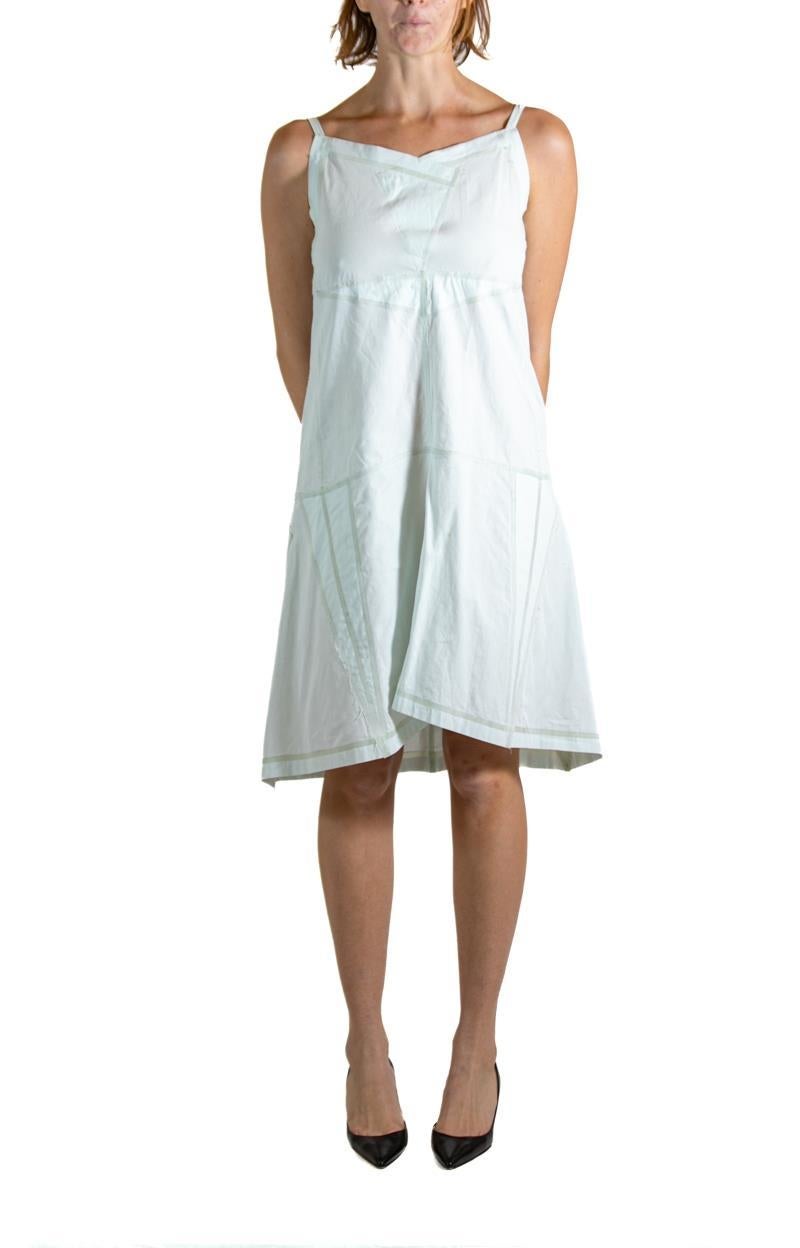 Gray 2000S ISSEY MIYAKE White Glue Dress For Sale
