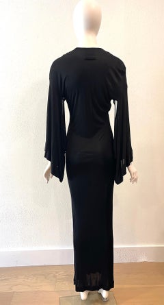 2000's Jean Paul Gaultier Elvira Kimono Long Dress