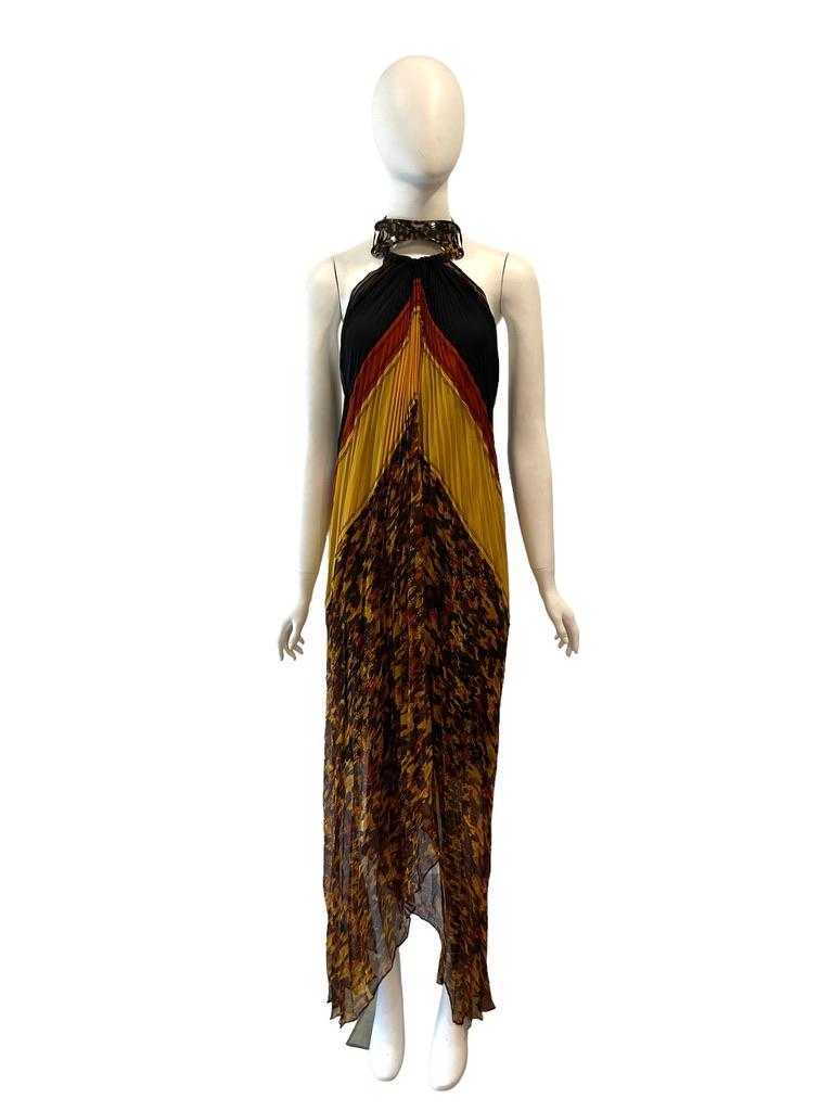 Women's 2000s Jean Paul Gaultier Silk Dress Low Back 