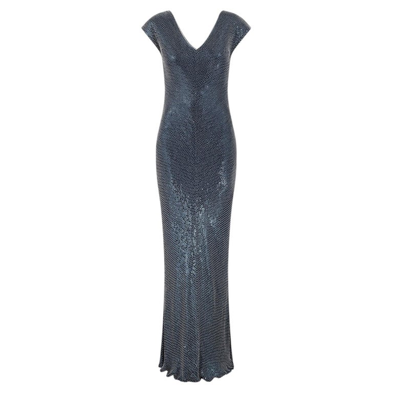 jenny packham navy sequin dress Jenny Packham Darcy Crystal-embellished Sequined Tulle Gown - Women - Navy Dresses
