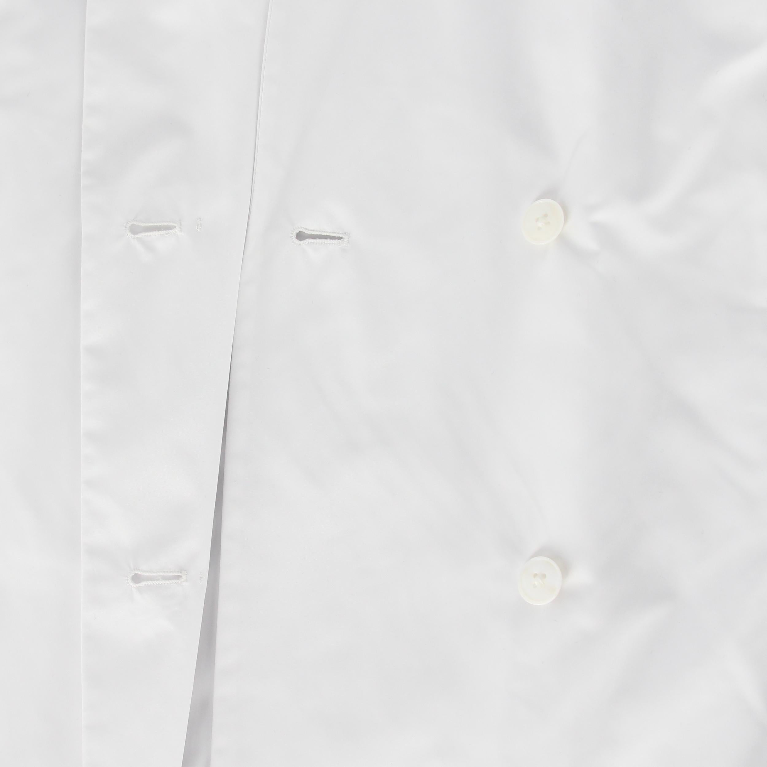 2000s Jil Sander Optic White Lightweight Coat In Good Condition For Sale In Lugo (RA), IT