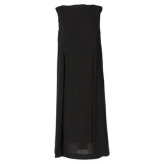 2000s Jil Sander sheath dress in black wool