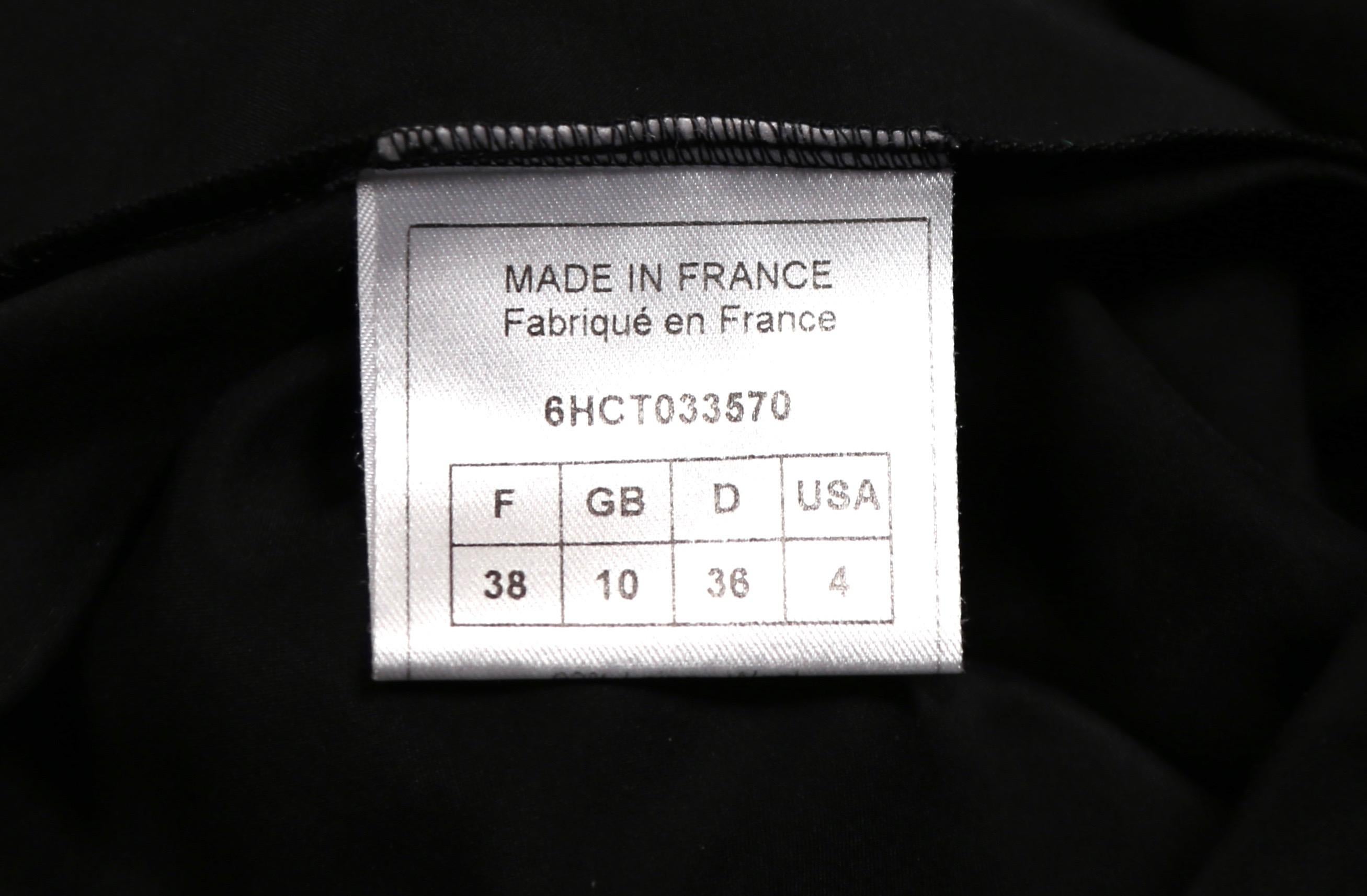 JOHN GALLIANO Jupe longue drapée noire avec attaches « manches de chemise » des années 2000 en vente 2