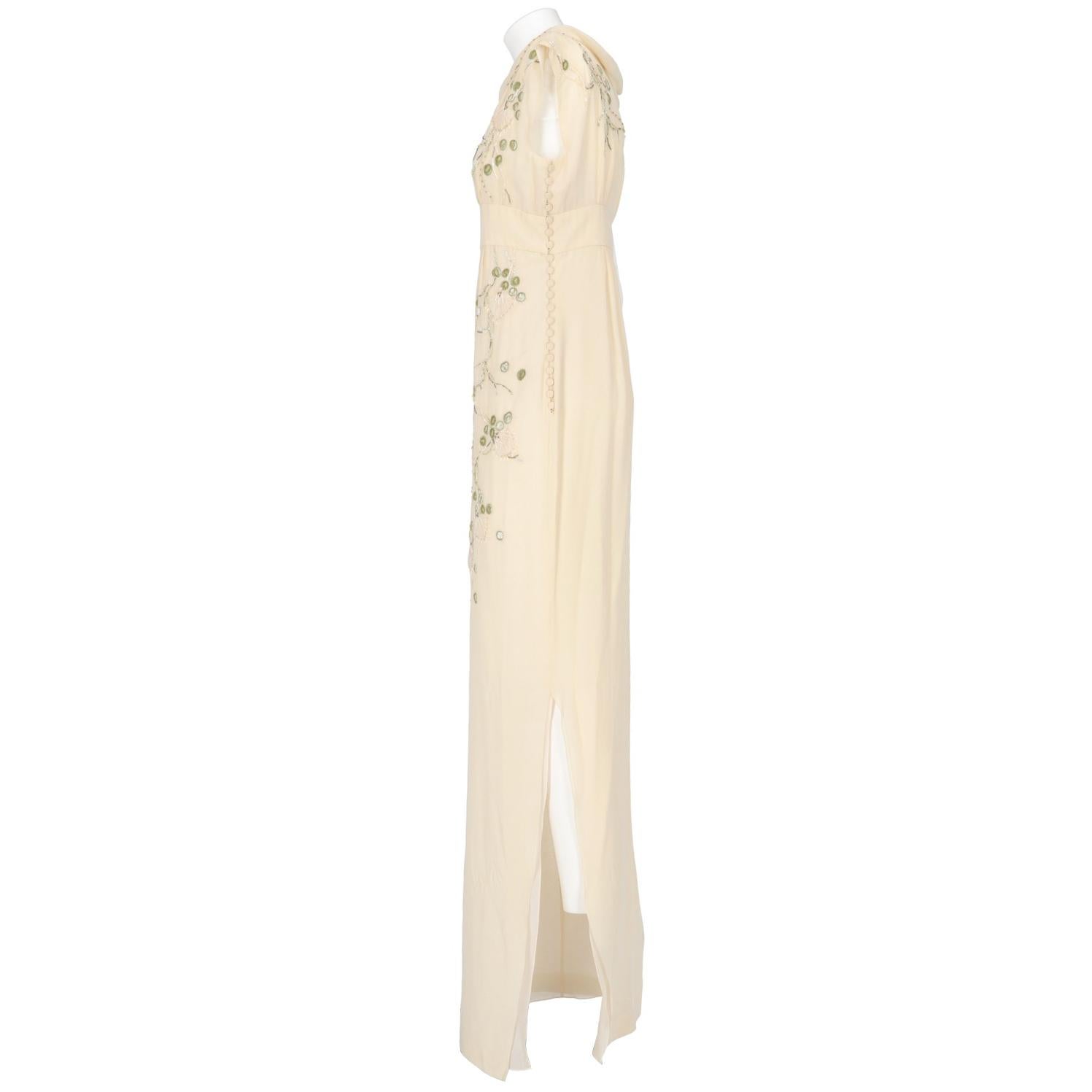 2000s John Galliano Silk Wedding Dress In Excellent Condition In Lugo (RA), IT