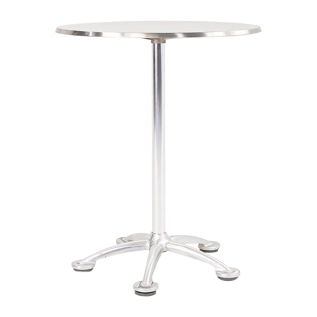 2000s Jorge Pensi for Knoll & AMAT3 High Top Dining / Bar Tables in Aluminum