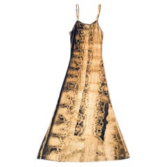 2000s Just Cavalli Snake Print Dress