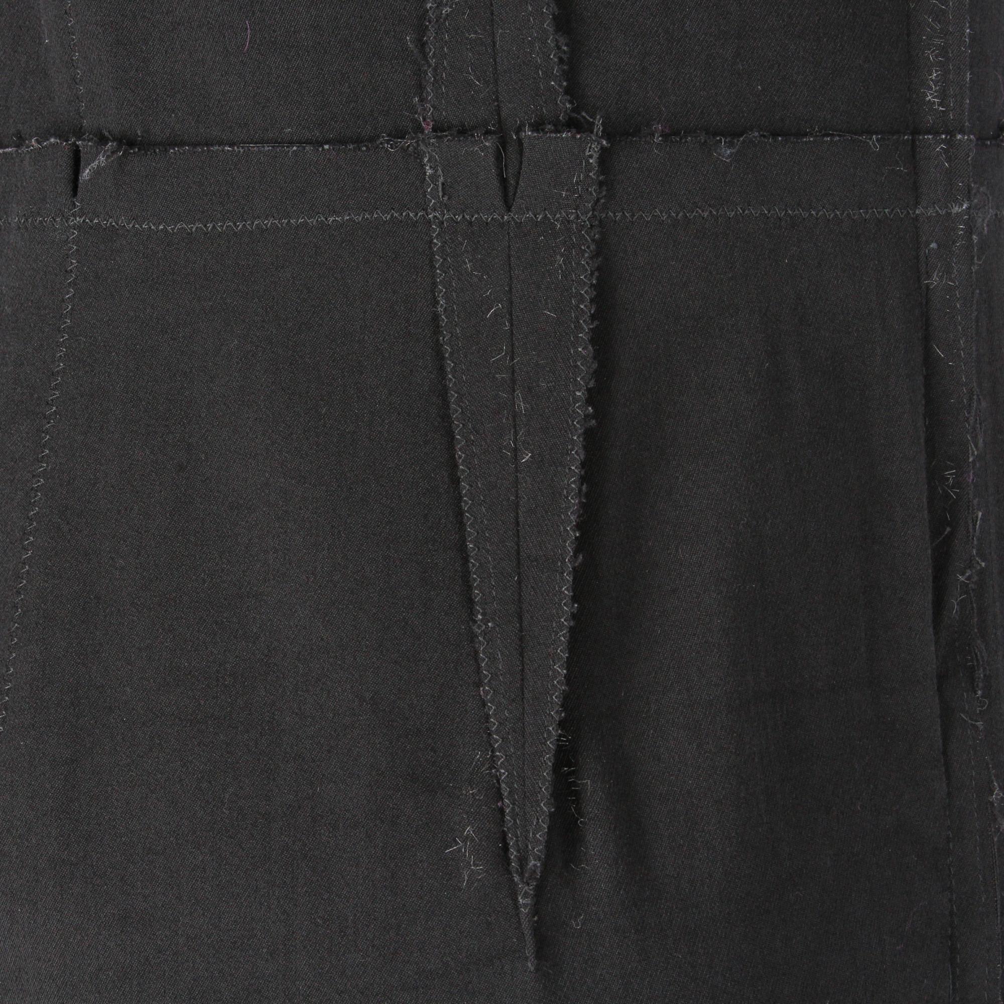  2000s  Lanvin Black Midi Dress In Excellent Condition In Lugo (RA), IT