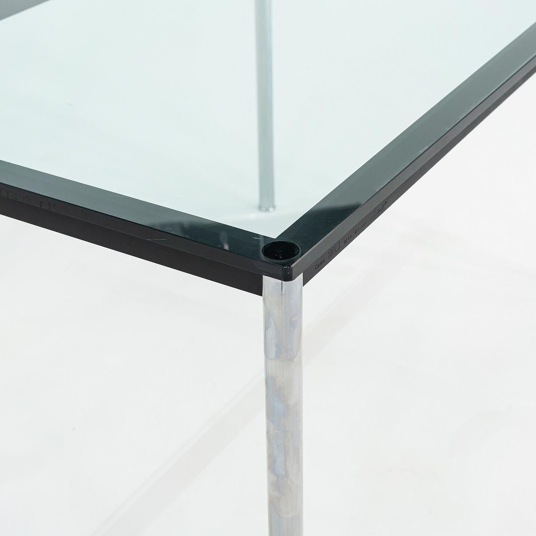 2000s Le Corbusier, Jeanneret, Perriand pour Cassina LC10 P Table de salle à manger 32x48