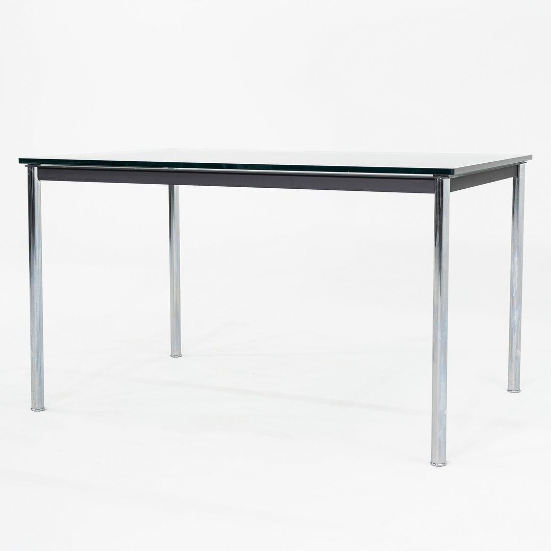 Moderne 2000s Le Corbusier, Jeanneret, Perriand pour Cassina LC10 P Table de salle à manger 32x48