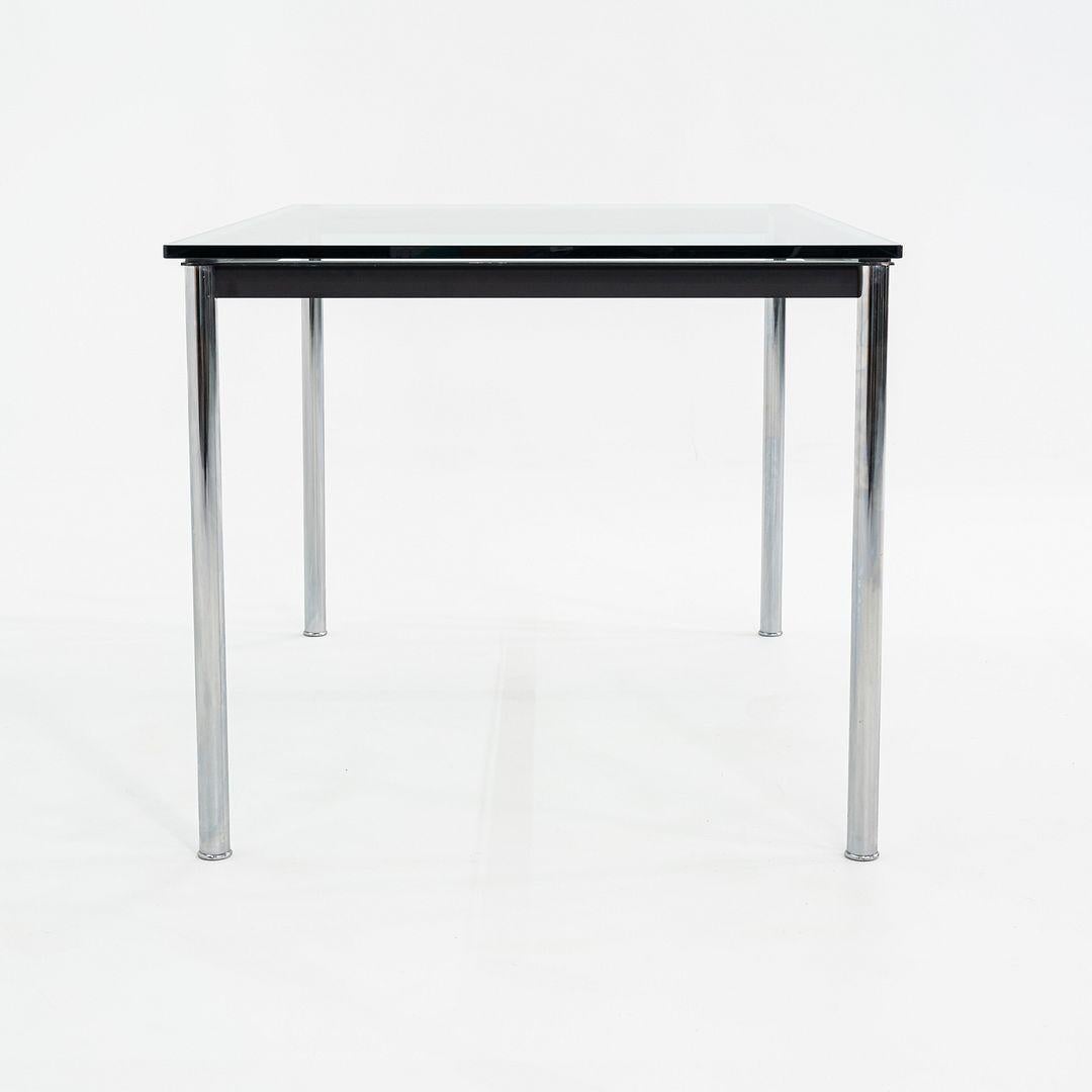 Moderne 2000s Le Corbusier, Jeanneret, Perriand pour Cassina LC10 P Table de salle à manger 32x48