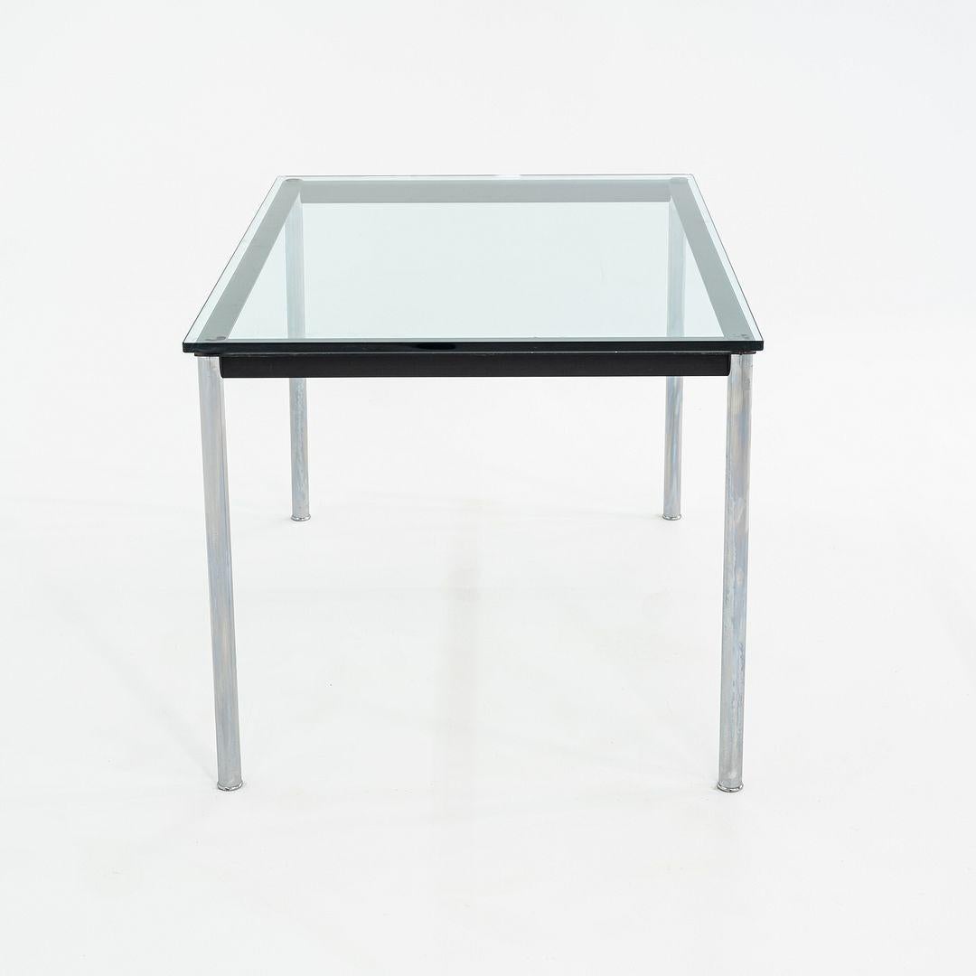 2000s Le Corbusier, Jeanneret, Perriand pour Cassina LC10 P Table de salle à manger 32x48