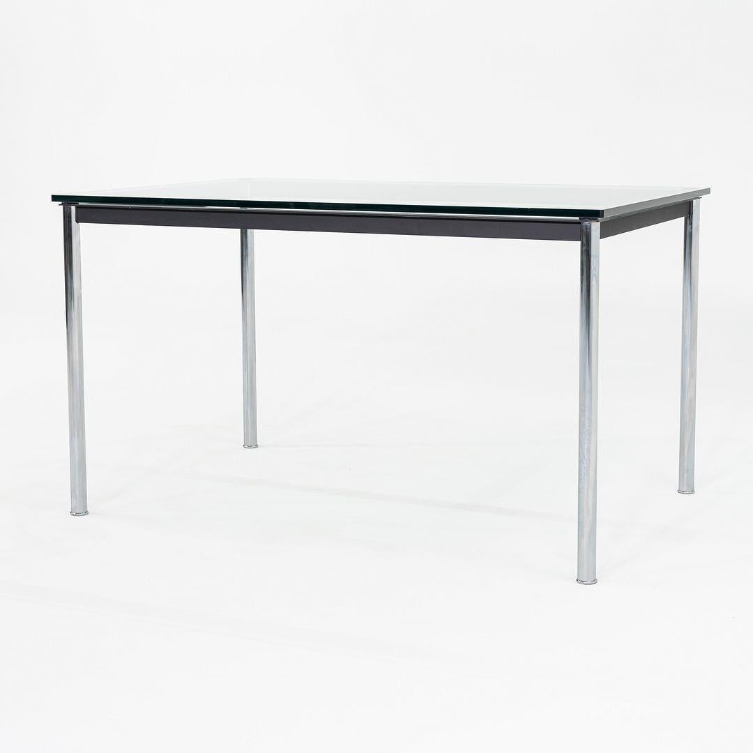 2000s Le Corbusier, Jeanneret, Perriand pour Cassina LC10 P Table de salle à manger 32x48