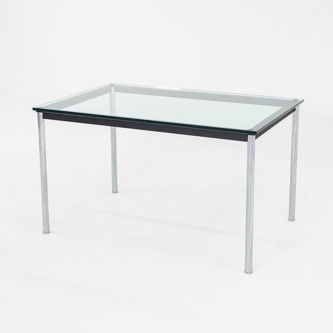 Métal 2000s Le Corbusier, Jeanneret, Perriand pour Cassina LC10 P Table de salle à manger 32x48