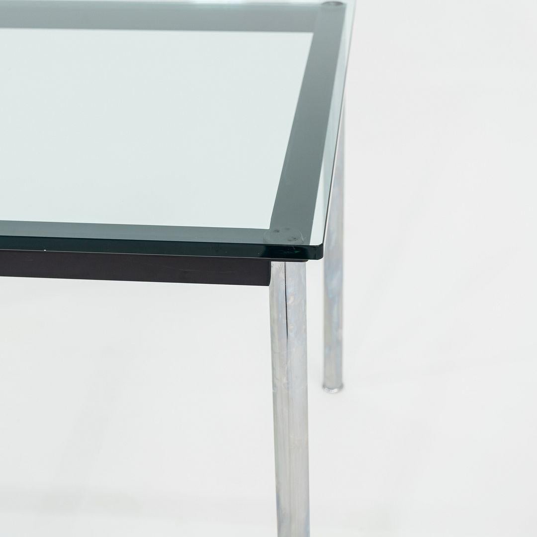 2000s Le Corbusier, Jeanneret, Perriand pour Cassina LC10 P Table de salle à manger 32x48