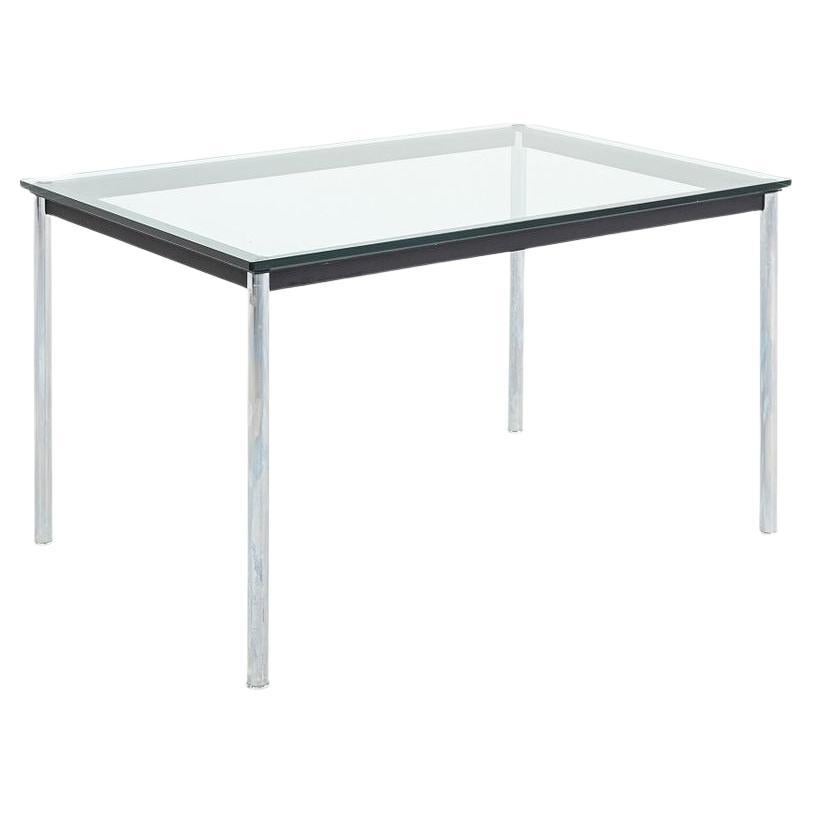 2000s Le Corbusier Jeanneret Perriand for Cassina LC10 P Dining Table 32x48"