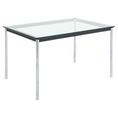 Tavolo da pranzo Le Corbusier, Jeanneret, Perriand per Cassina LC10 P 32x48" degli anni 2000