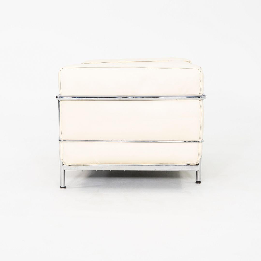 2000s Le Corbusier Jeanneret Perriand for Cassina LC3 Club Lounge Chair For Sale 5