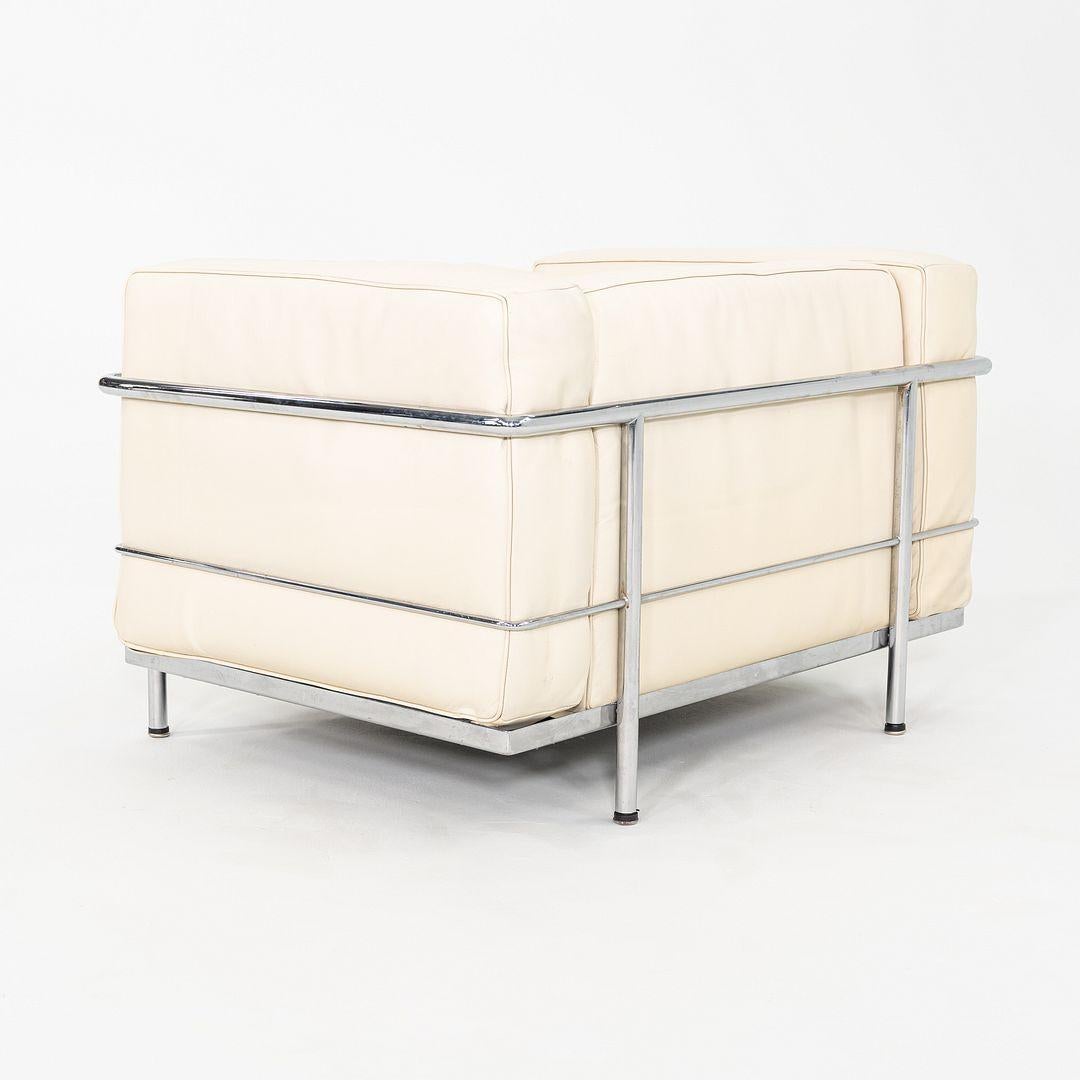 Modern 2000s Le Corbusier Jeanneret Perriand for Cassina LC3 Club Lounge Chair For Sale