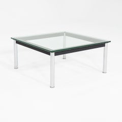 2000s Le Corbusier Perriand Jeanneret LC10-P Square Coffee/Side Table