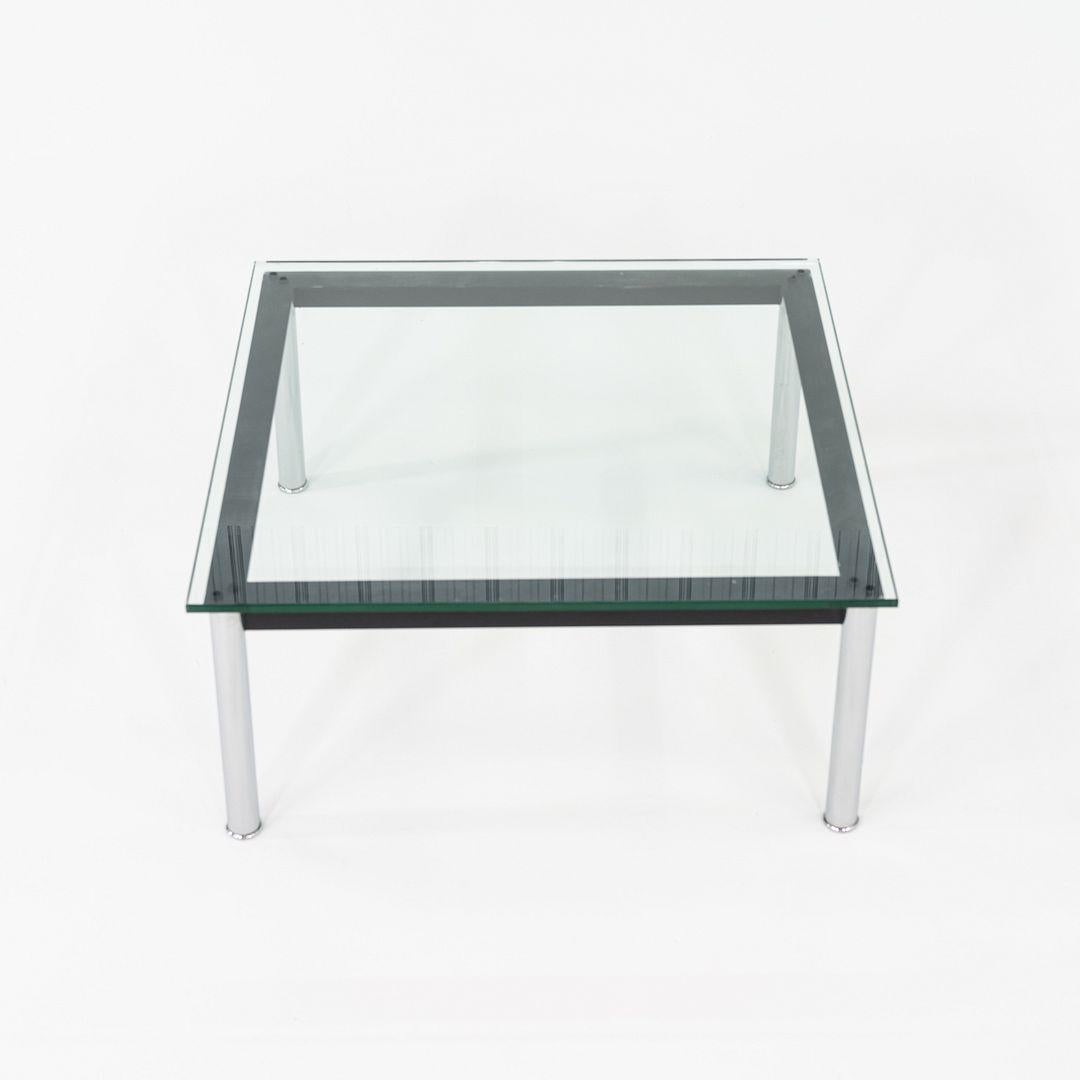 2000s Le Corbusier Perriand Jeanneret LC10-P Square Coffee/Side Table en venta 1