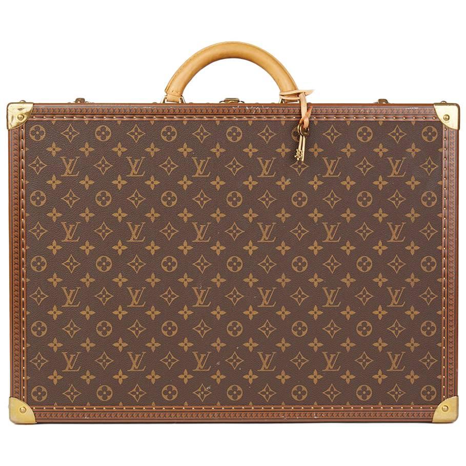 2000
s Louis Vuitton Brown Monogram Coated Canvas Special Order Bisten 60