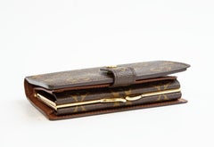 2000s Louis Vuitton Brown Monogram Coated Canvas Viennois Wallet