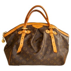 2000s Louis Vuitton Brown Monogram Tivoli GM Handbag Shoulder bag