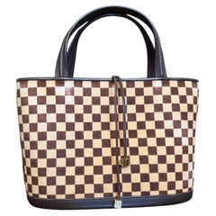 2000s Louis Vuitton Impala Brown Damier Sauvage Evening Minaudière Bag