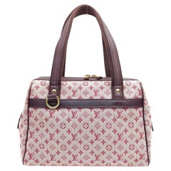 2000s Louis Vuitton Josephine Bordeau Monogram Hand-Bag