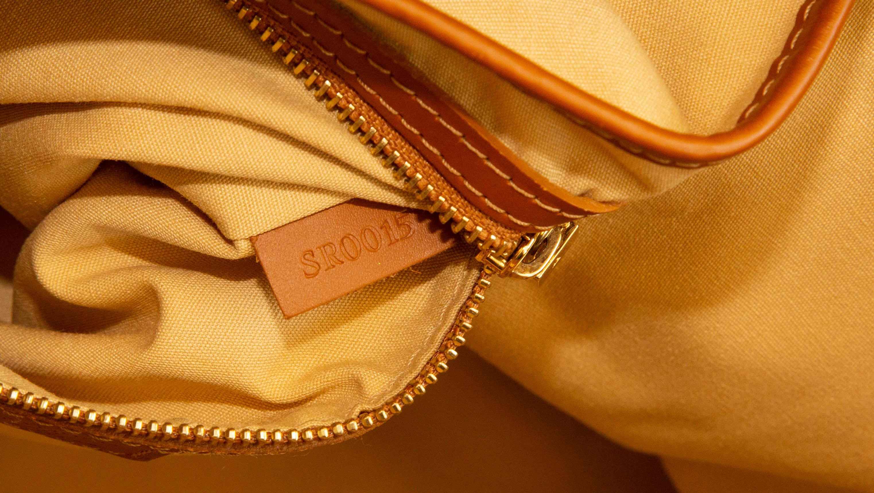 2000s Louis Vuitton Lucille Monogram Tote Shoulder Bag For Sale 9