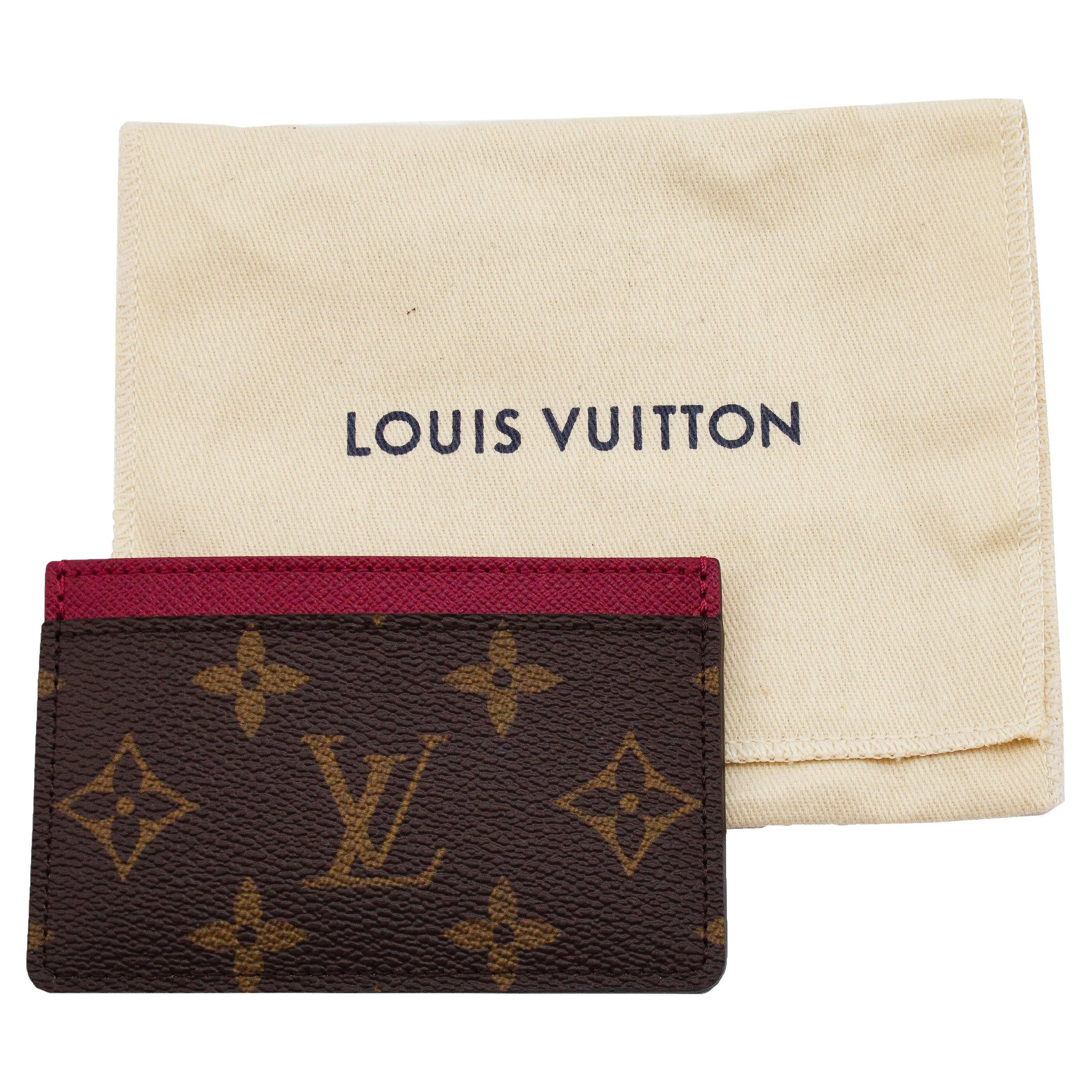 2000s Louis Vuitton Monogram Card Case For Sale