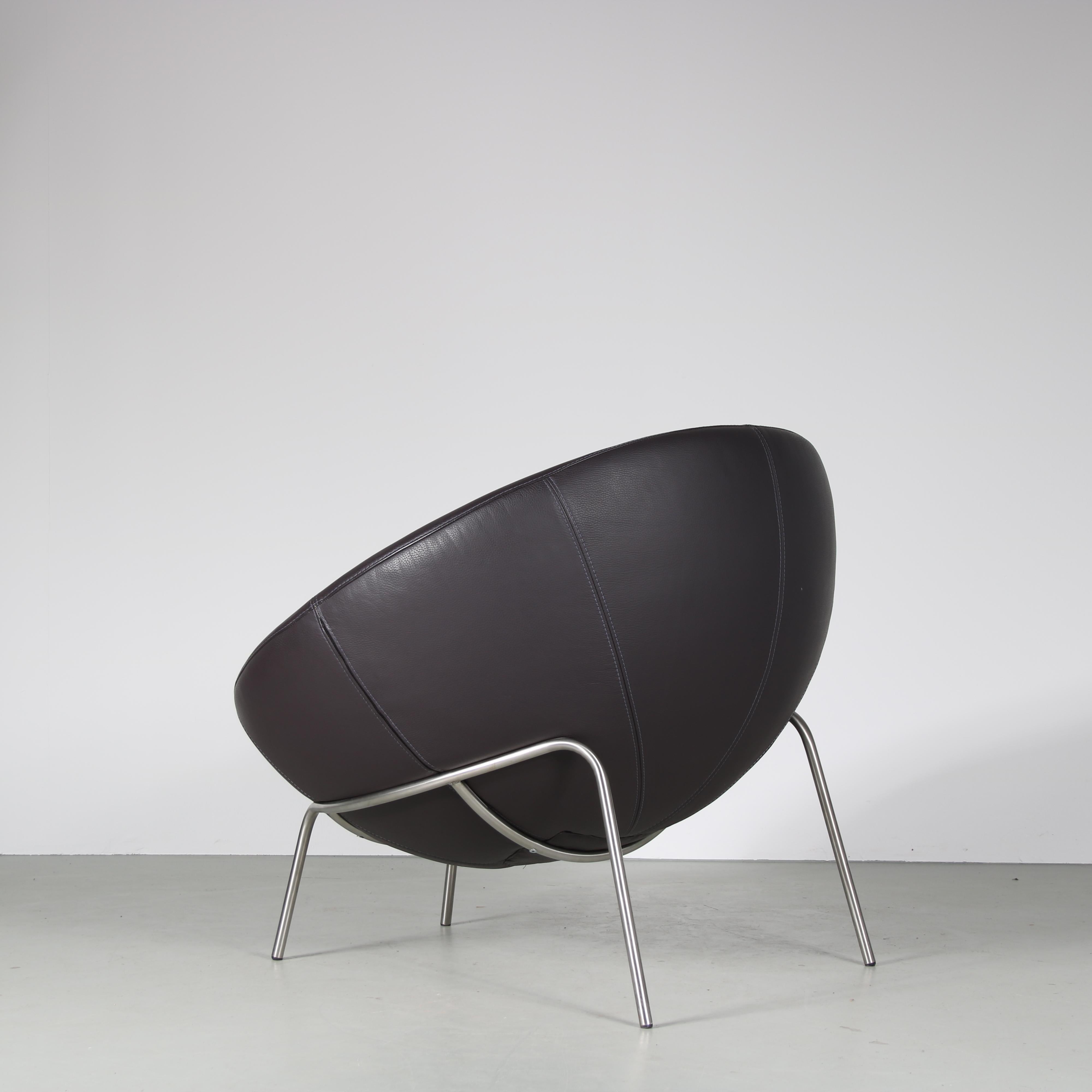 Leather 2000s Lounge chair by Bert Plantagie from the Netherlands
