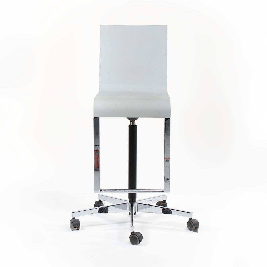 German 2000s Maarten Van Severen for Vitra .03 High Chair Drafting Stool For Sale
