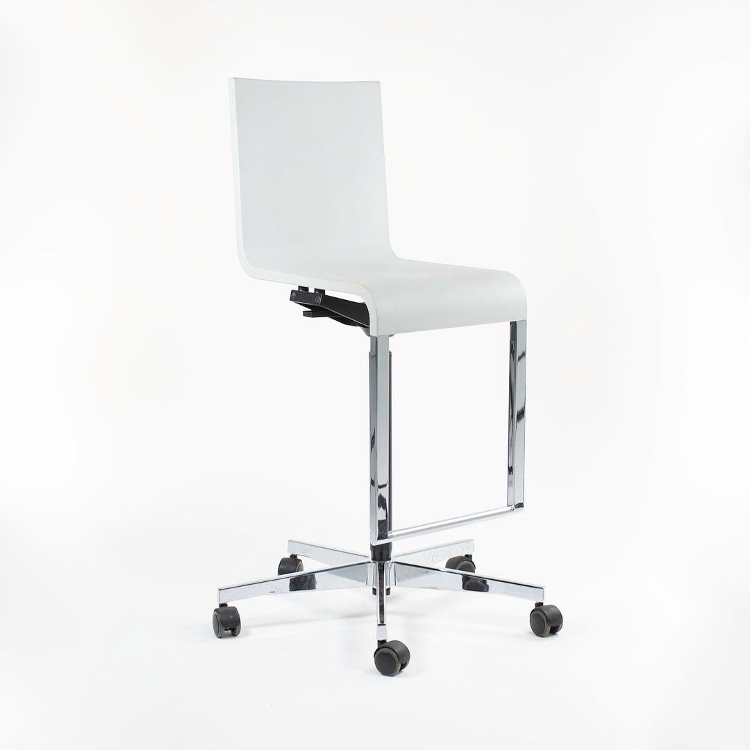 2000s Maarten Van Severen for Vitra .03 High Chair Drafting Stool In Good Condition For Sale In Philadelphia, PA