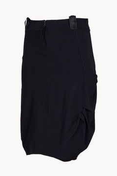 2000s Marithe Francois Girbaud Black Skirt