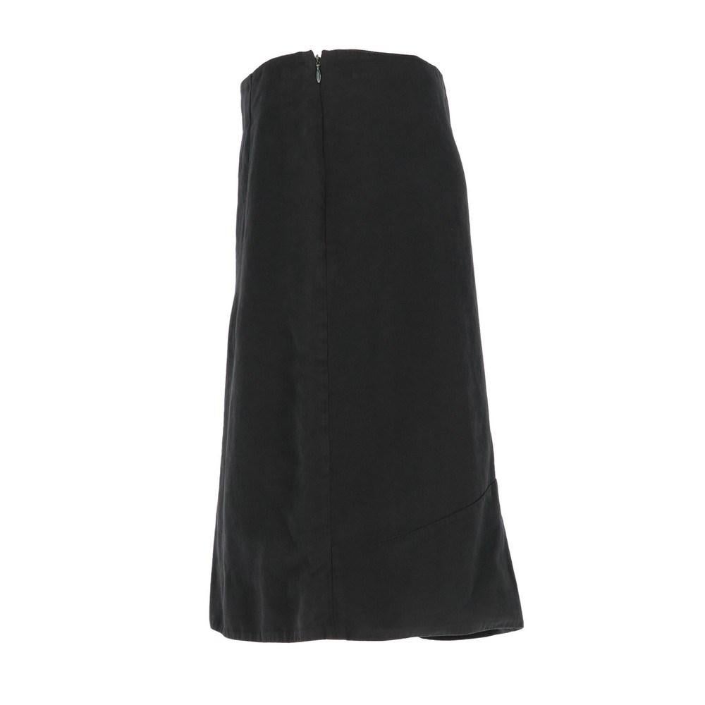 Black 2000s Marni black cotton skirt For Sale