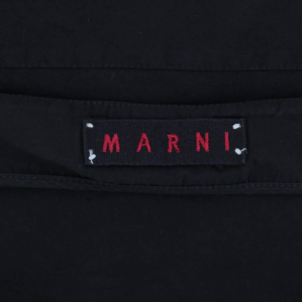 Women's 2000s Marni black cotton skirt For Sale