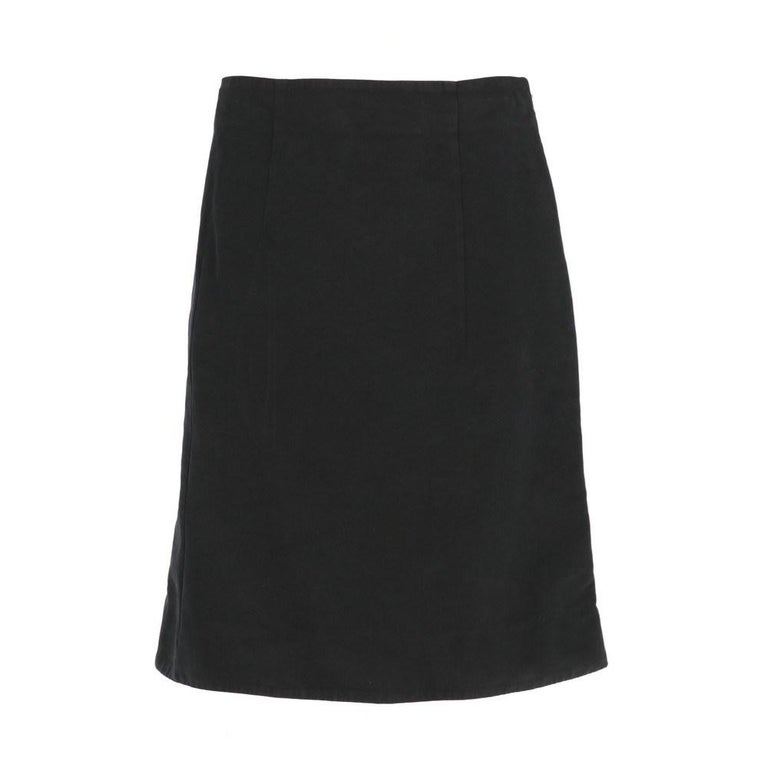 2000s Marni black cotton skirt For Sale at 1stDibs