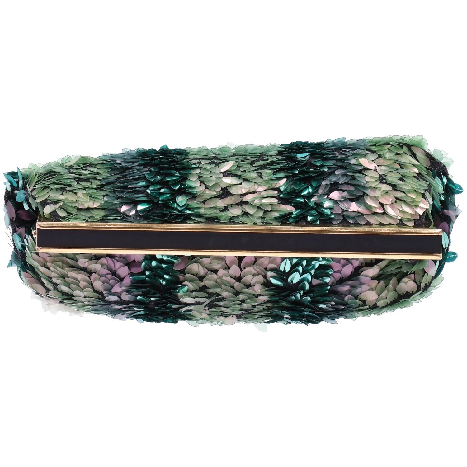 2000s Marni Iridescent Sequins Clutch In Good Condition In Lugo (RA), IT