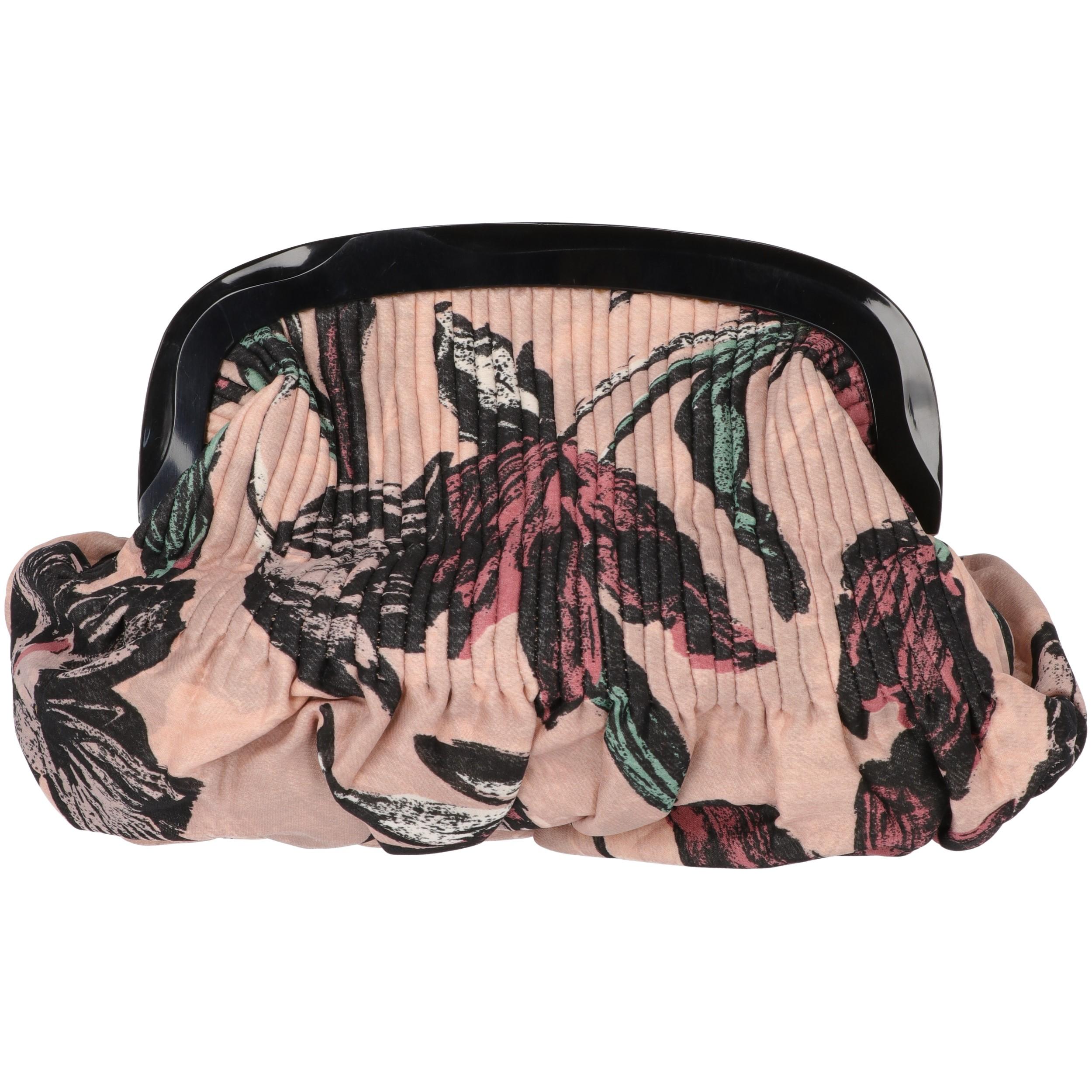 2000s Marni Pink Floral Clutch  In Good Condition In Lugo (RA), IT