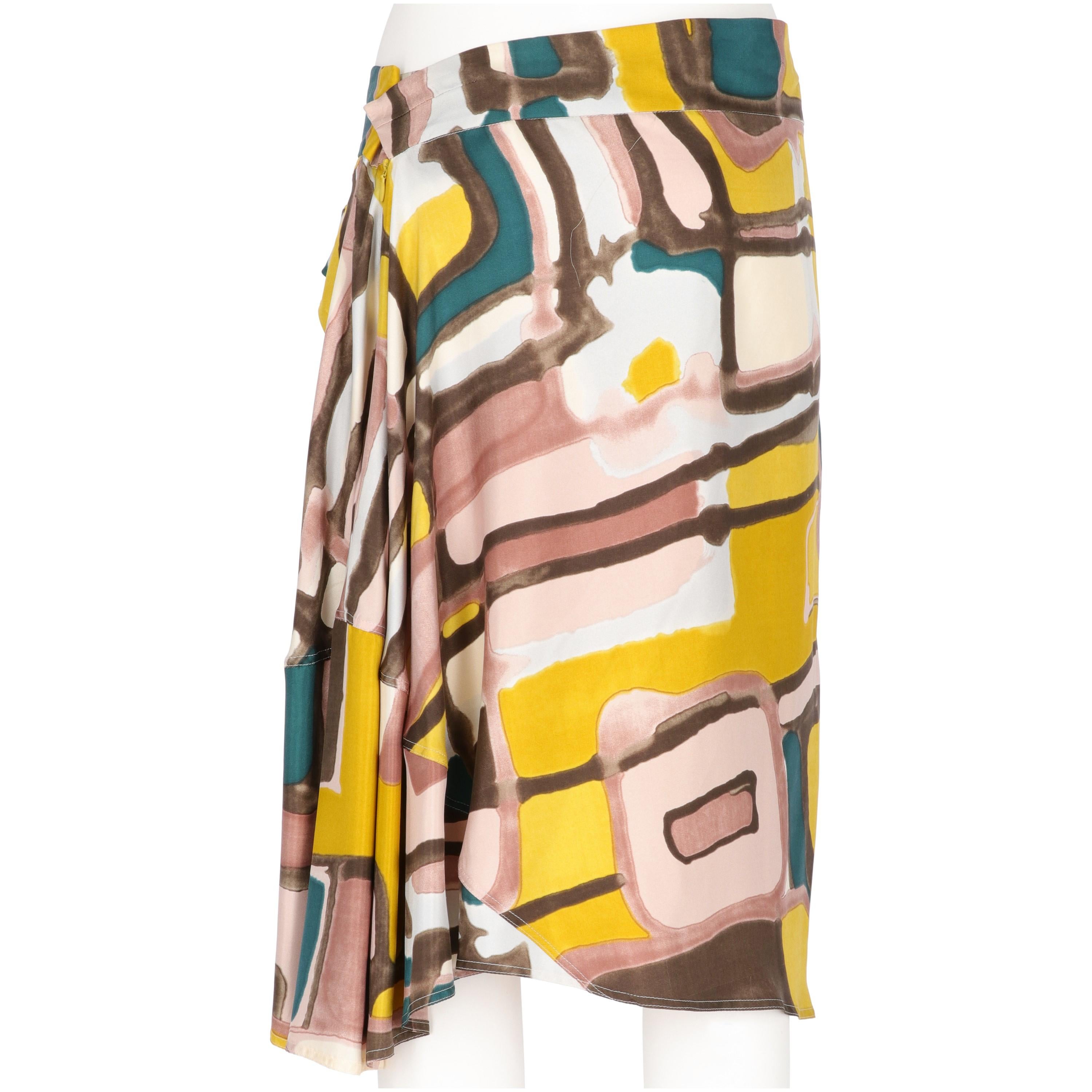 2000s Marni Print Skirt In Good Condition In Lugo (RA), IT